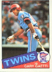 1985 Topps Baseball Cards      304     Gary Gaetti